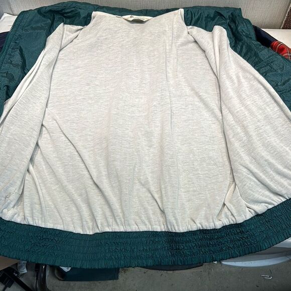 Vtg London Fog Windbreaker Jacket Sz Large Red Blue Plaid Patterns 80s 90s Track - Picture 11 of 11